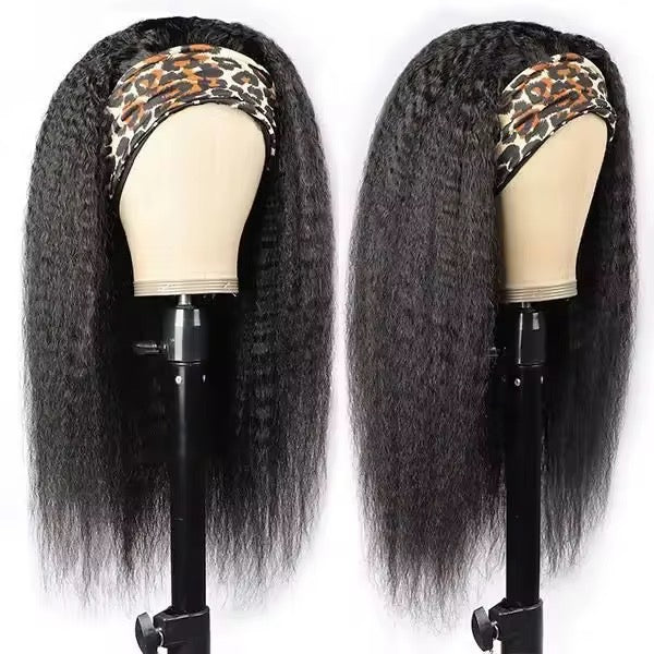 Kinky Straight Headband Wig