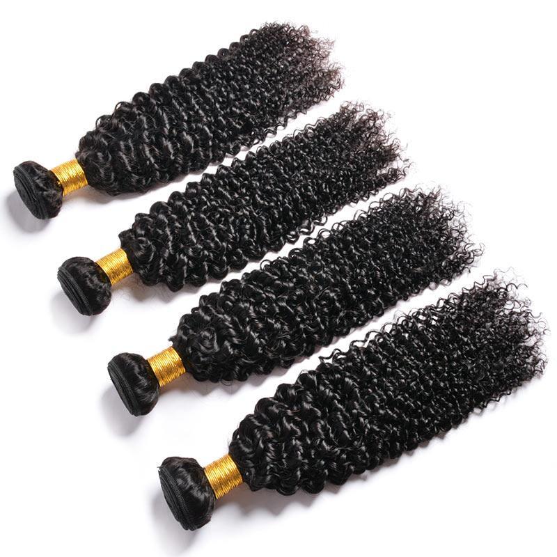 3A Kinky Curly Human Hair Bundles